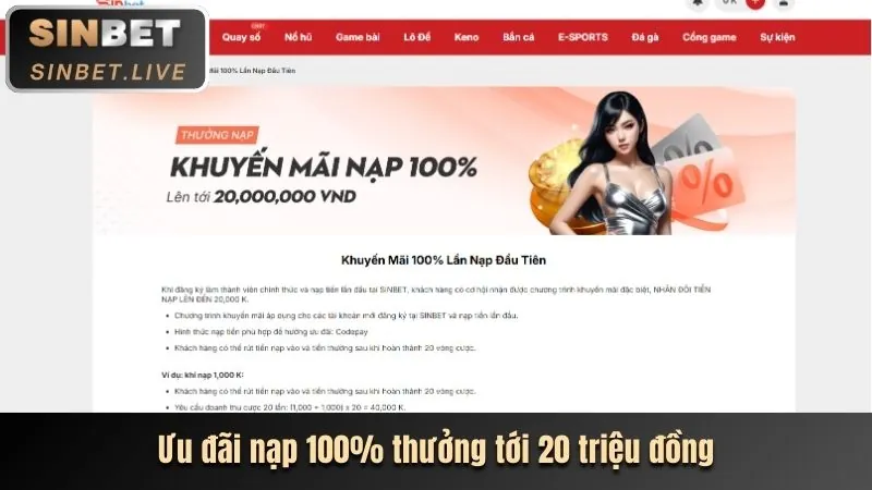 Thưởng nạp lại hàng ngày tại f79